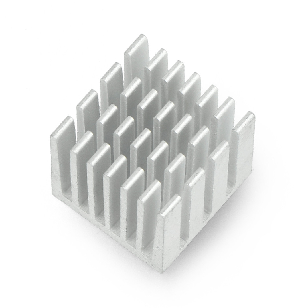 Aluminiowy radiator do Raspberry Pi 3 - 15x15x15mm - wysoki